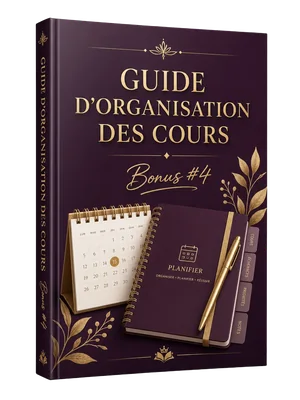 Guide d’Organisation des Cours